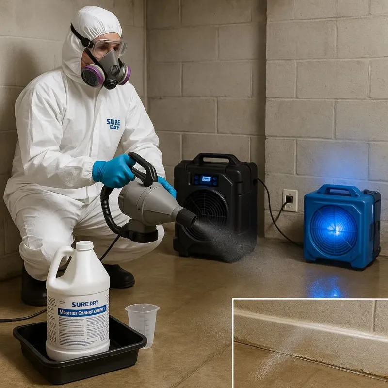 Sanitization and Odor Removal process in Junction, UT