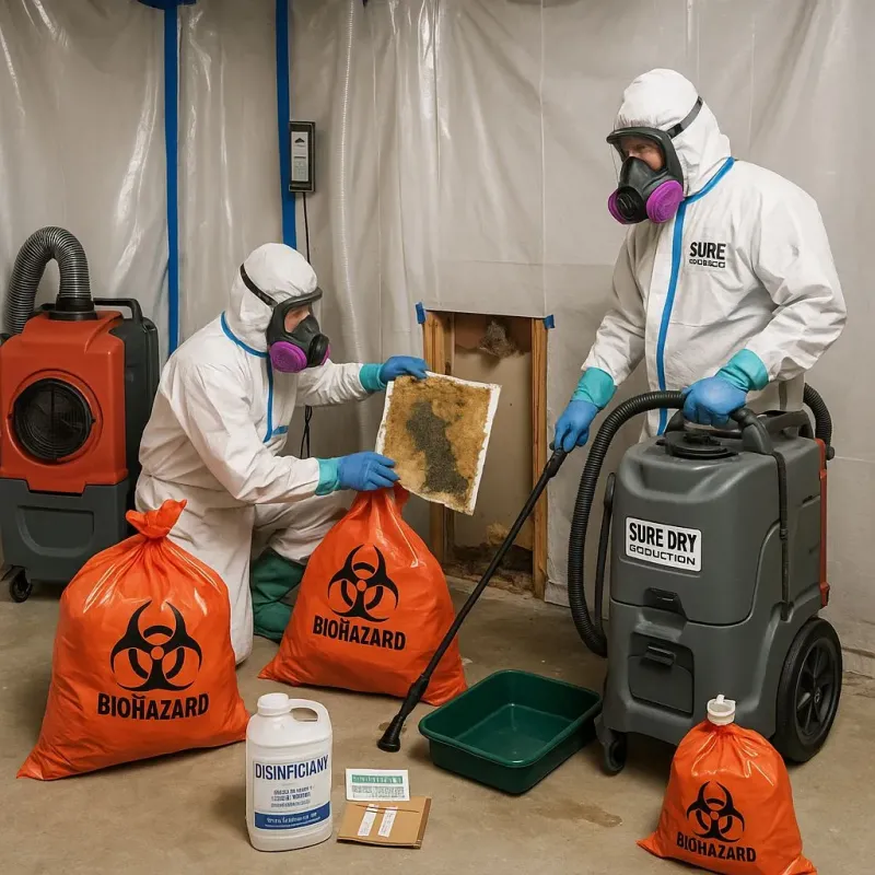 Contaminated Water Handling Protocols process in Junction, UT